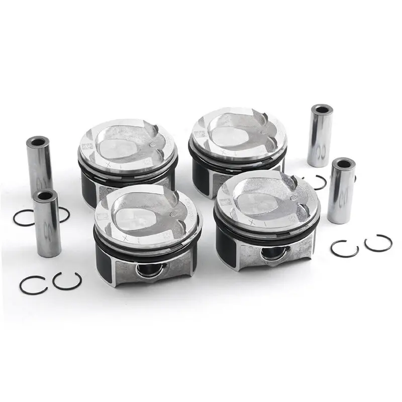 Daysyore Pistons Rings Set Φ82mm Std 2710305017 For Mercedes-Benz W204 W212 C200 C250 E250 Cgi 1.8T 1