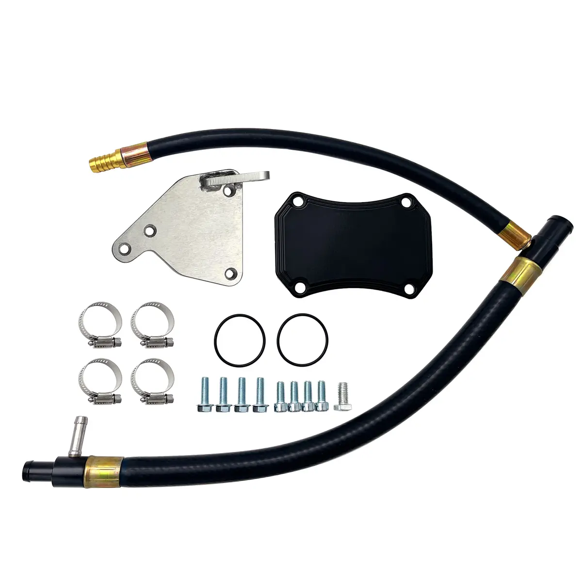 For 2011-2016 6.6L Gmc Chevy Duramax Diesel Lml Egr Valve Cooler Delete Kit 1