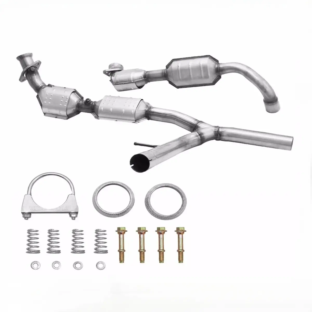Epa Exhaust Catalytic Converter Stainless Steel For Ford F-150 4Wd 5.4L 2004-2007 2008 1