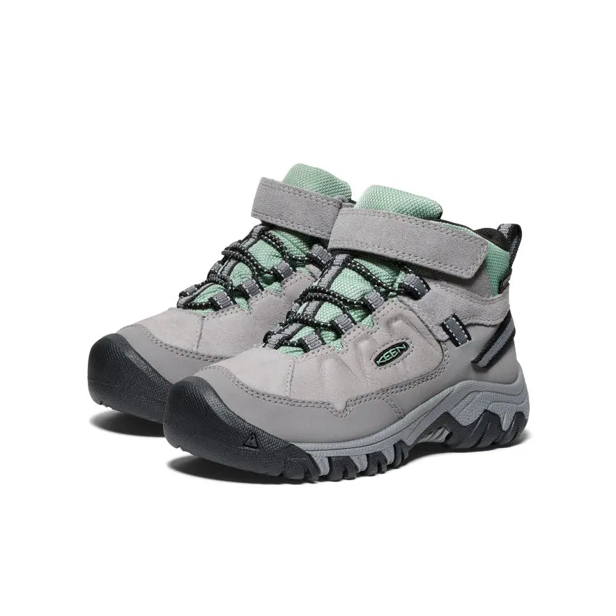 Little Kids' Targhee Iv Waterproof Hiking Boot | Alloy/Granite Green 2