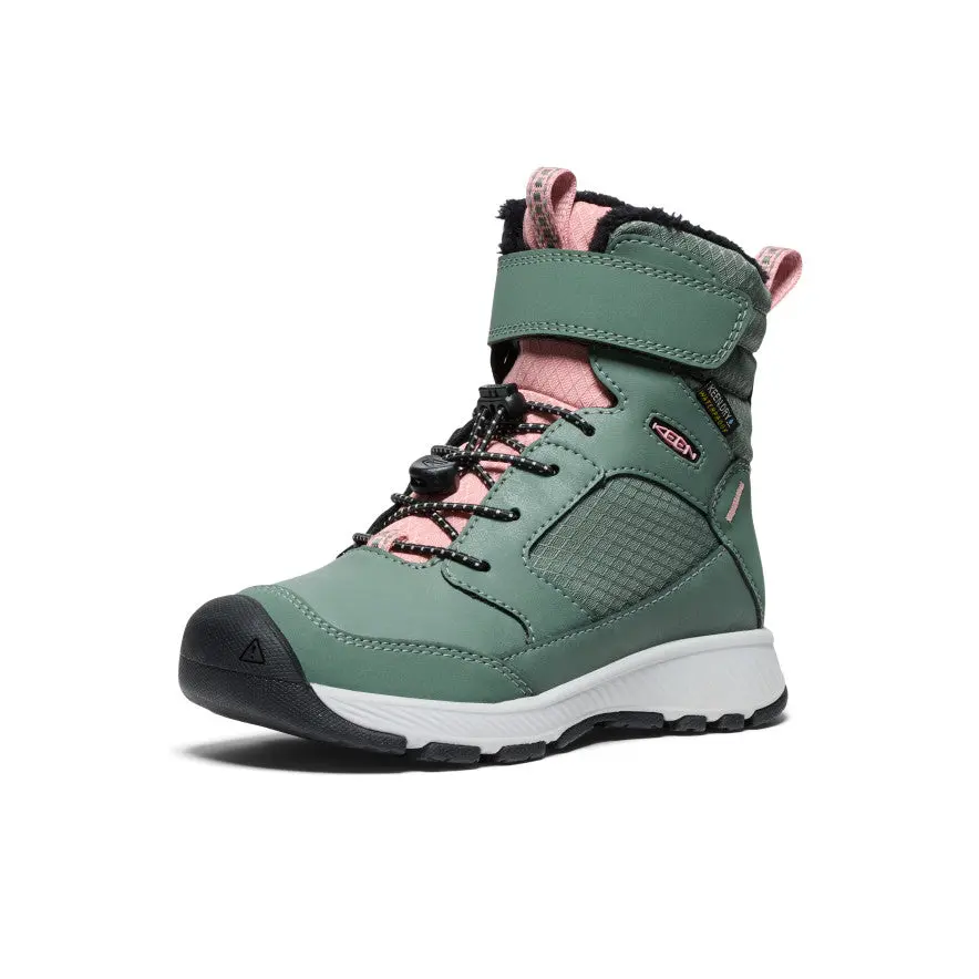 Little Kids' Skua Waterproof Winter Boot | Dark Forest/Rose Elegance 3