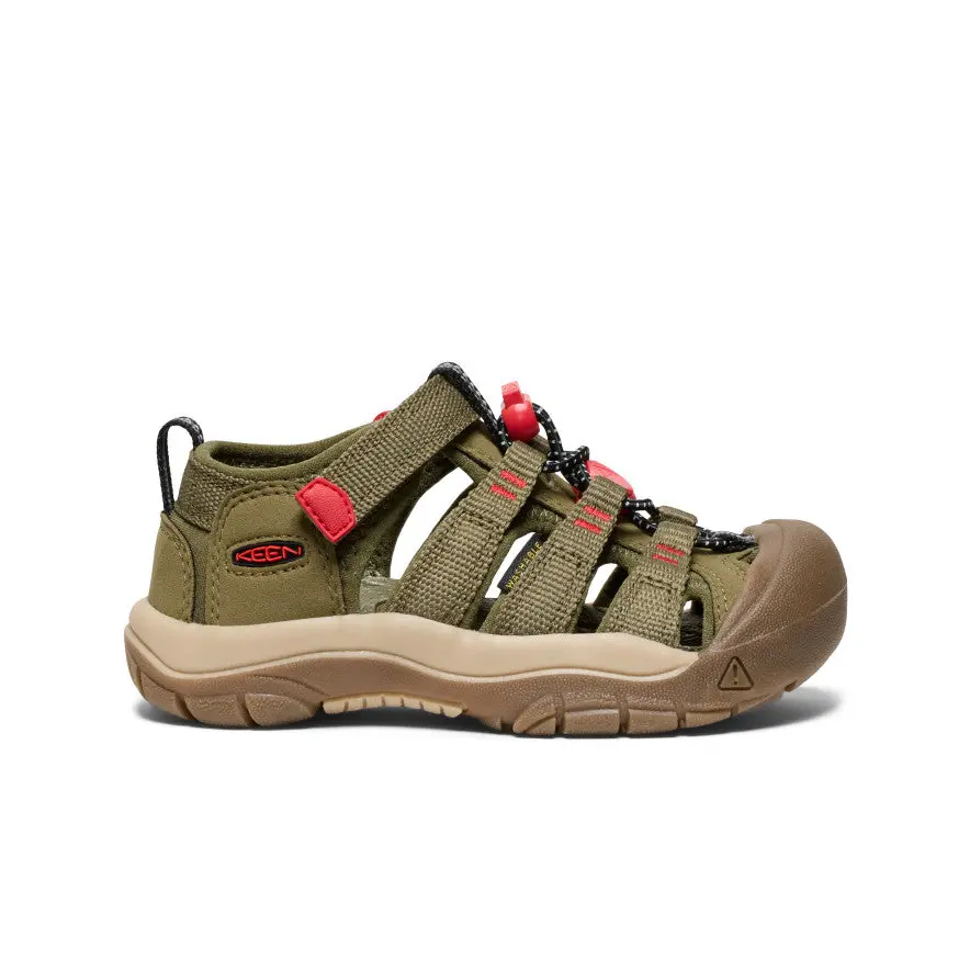 Little Kids' Newport H2  |  Martini Olive/Aura Orange 1