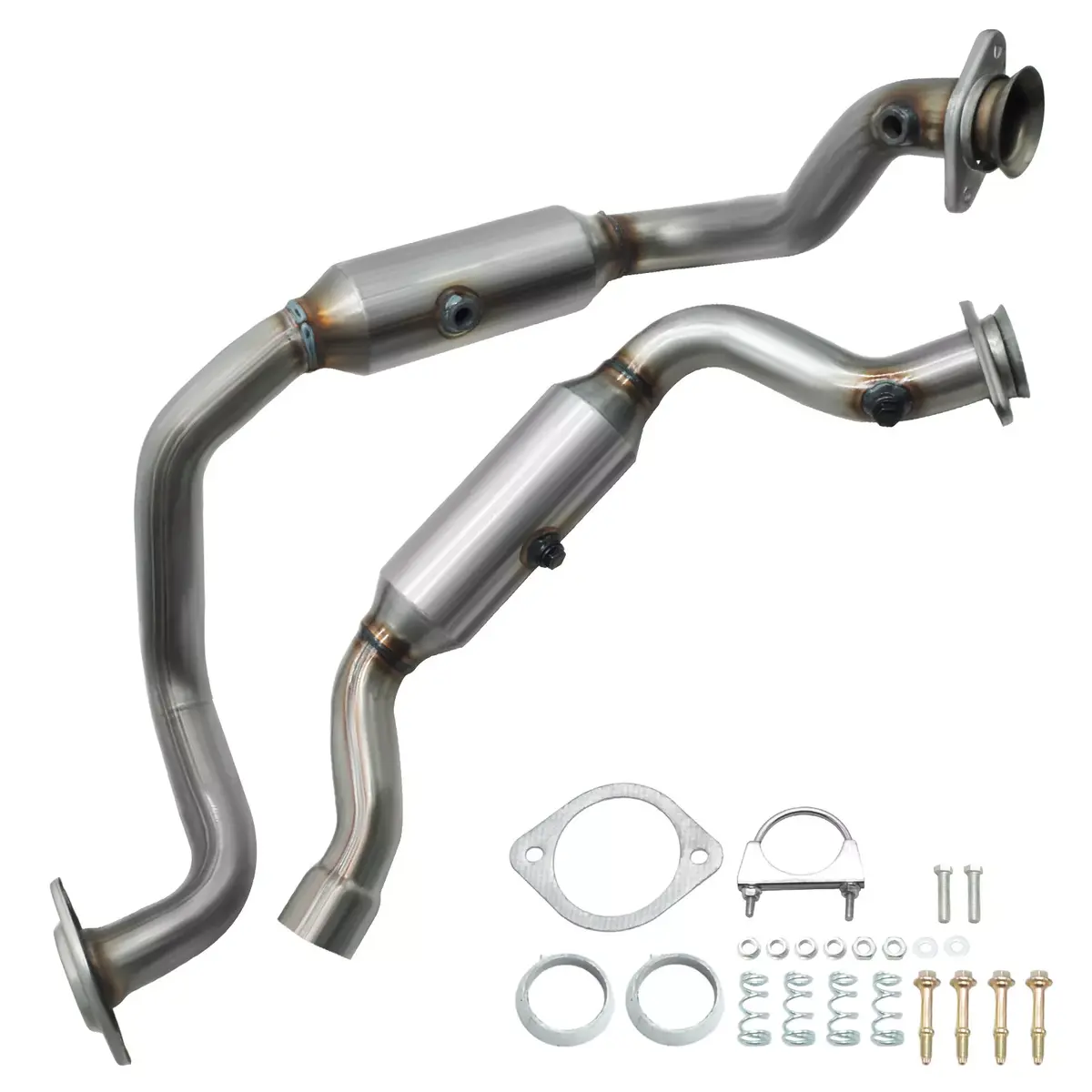 Exhaust Catalytic Converter Set For 2011-2017 6.2L Ford F-250 F-350 Super Duty 1