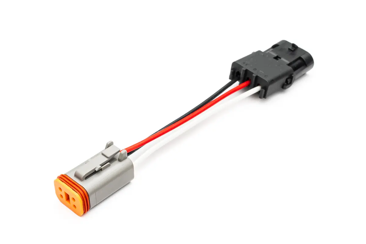 Spv Parts Harness 4 Pole Dt Connector Adapters (Single) - Spv Harness System (Works With Many Vehicles, See Details) 1