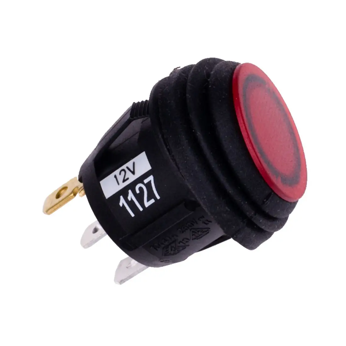 2 Position Rocker Switch Red Rigid Industries - 40191 1
