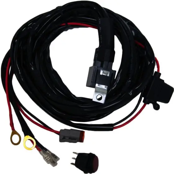 Light Bar Wiring Harness For 6 Inch And 10 Inch Sr-Series Bars 1