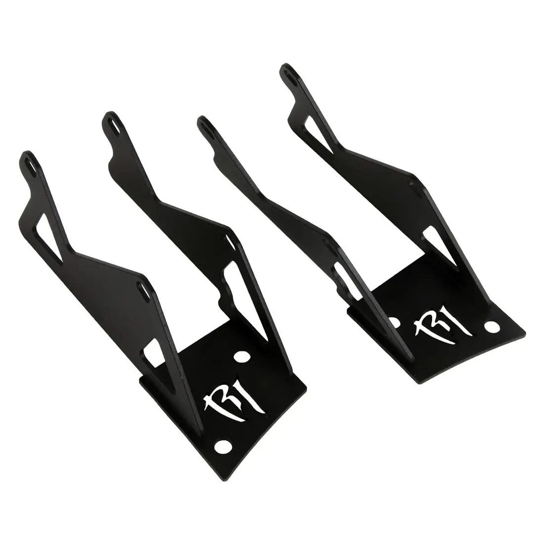 2007-2017 Jeep Wrangler 2018 Jk Dual A-Pillar Mounts - Fits 4 D-Series Or D-Ss 40335 1