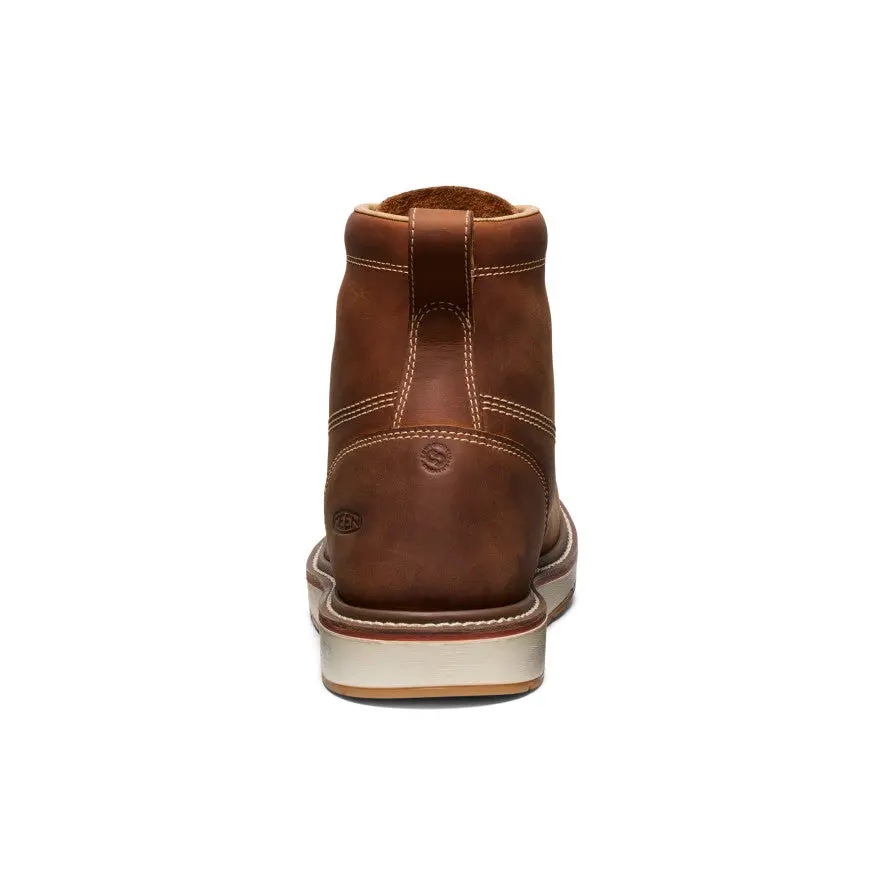 Men's Liberty 6" Boot (Soft Toe) | Leather Brown/Birch 5