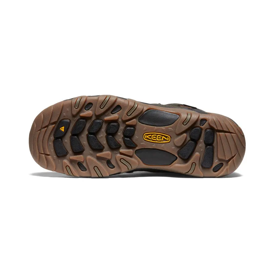 Men's Headout Waterproof Hiking Boot | Black Olive/Fossil Orange 6
