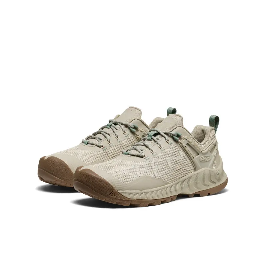 Women's Nxis Evo Waterproof Shoe | Abbey Stone/Iceberg Green 2