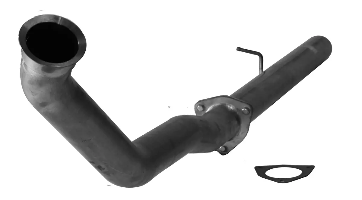 4" Cat & Dpf Race Pipe W/ Flange | 2007-2012 Dodge 2500/3500 6.7L Cummins 1