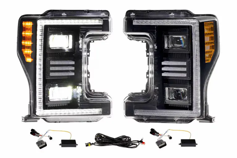 Ford Super Duty (17-19) Xb Hybrid Led Headlights 1