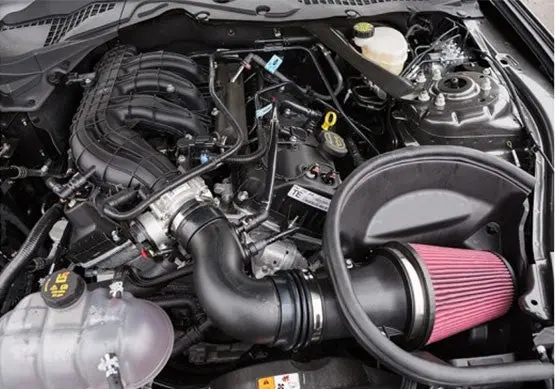 Roush 2015-2017 Mustang 3.7L V6 Cold Air Kit Part - 421828 1