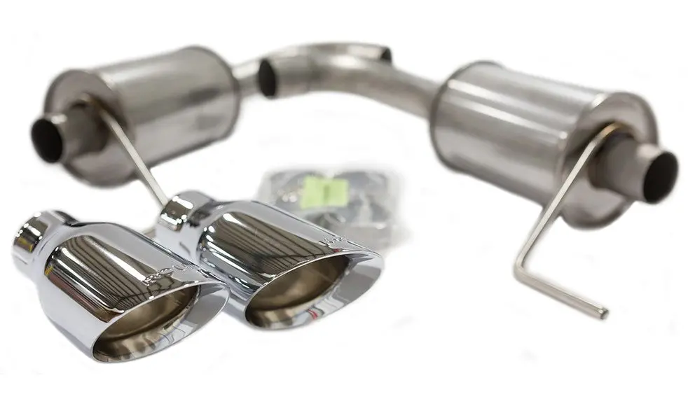 Roush 2015-2017 Mustang 5.0L V8 Exhaust Kit - Round Tip (304Ss) - 421834 2