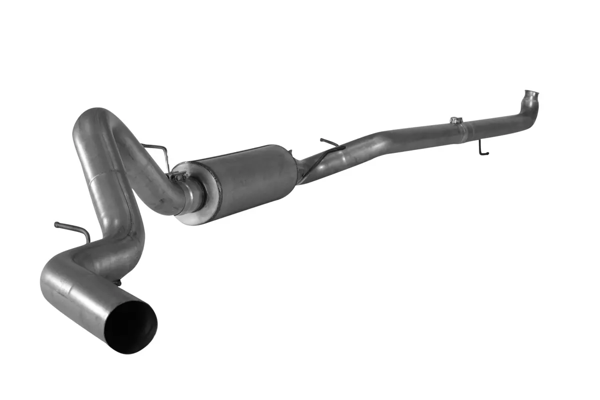 4" Downpipe Back Single | 2007.5-2010 Gm 2500/3500 6.6L Duramax 1