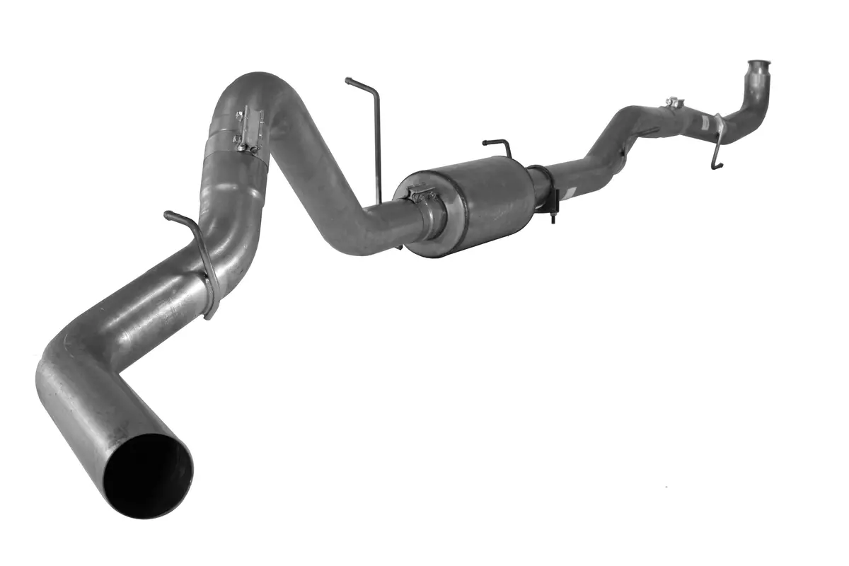 4-Inch Downpipe-Back Single Exhaust for 2011–2015 GM 2500/3500 6.6L Duramax - Image 2