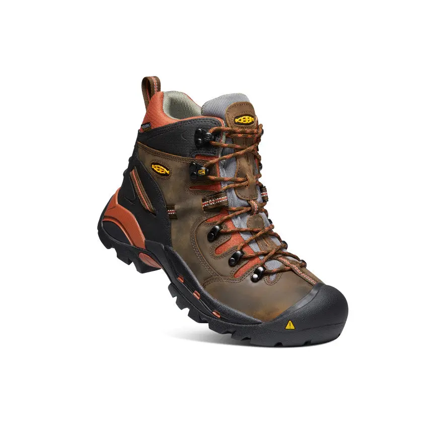 Men's Pittsburgh 6" Waterproof Boot (Soft Toe) | Cascade Brown/Bombay Brown 3