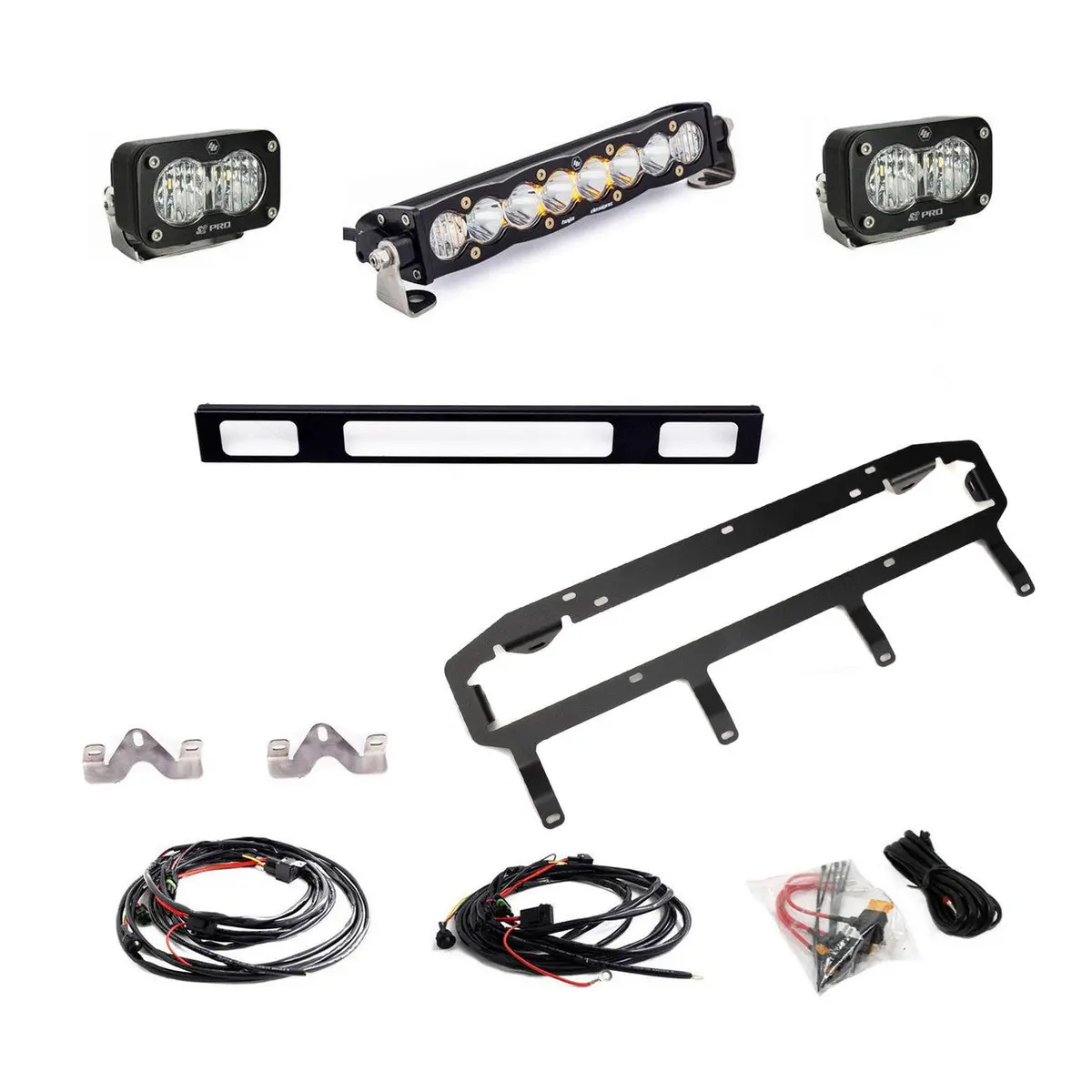S8 10-Inch/S2 Pro Grille Light Replacement Kit - 2025-On Toyota 4Runner; Note: Trd Pro 1