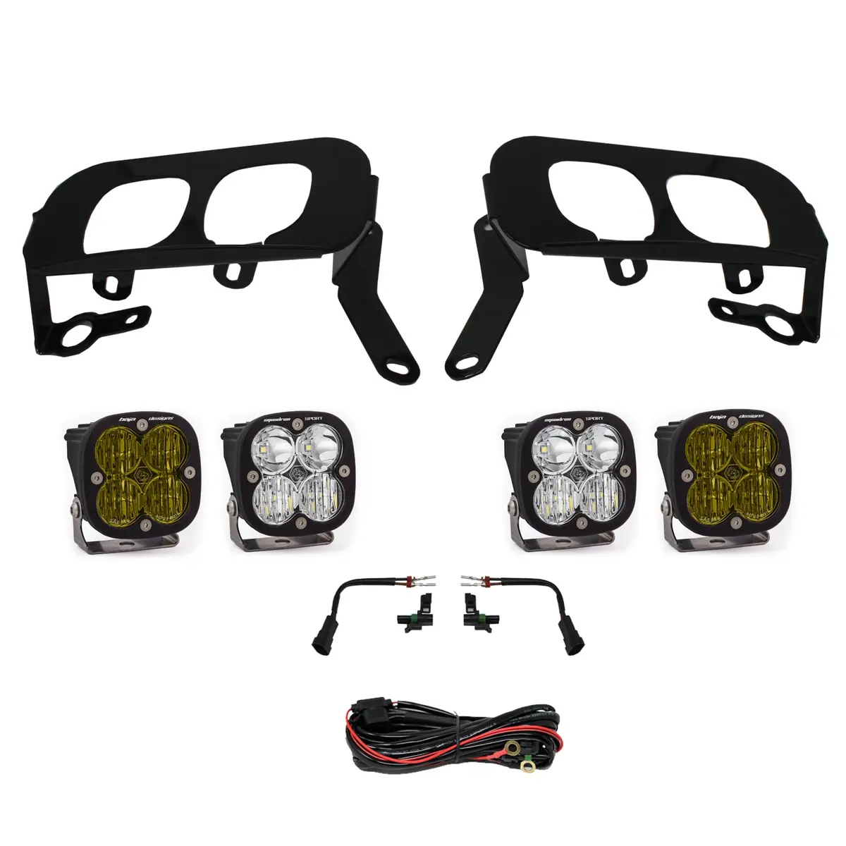 Baja Designs Chevy, 1500 (14-15), Squadron Sport / Sae Fog Light Kits 1