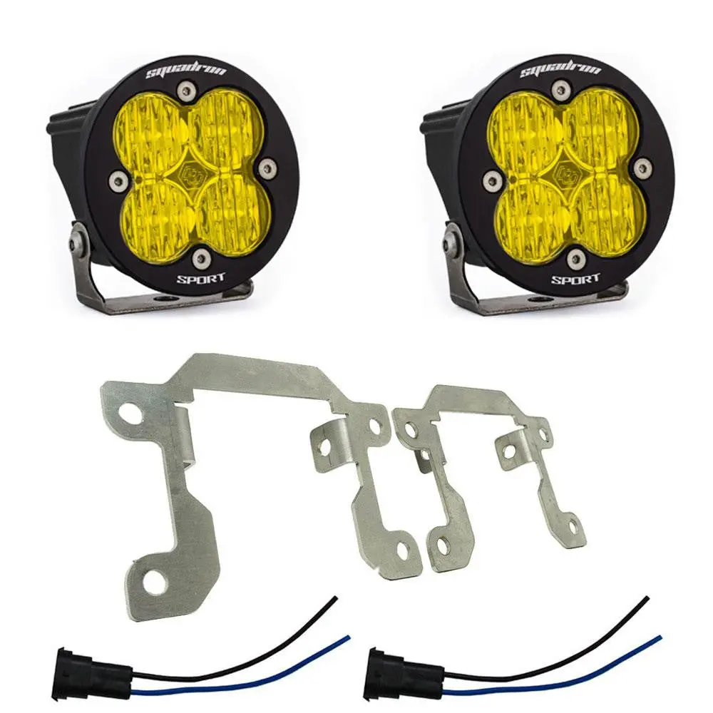 2010 - 2019 Ford/Subaru Squadron-R Sport/Pro Fog Pocket Light Kit - Baja Designs 1