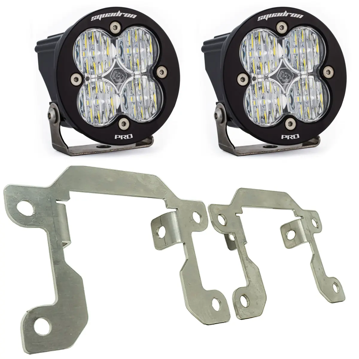 Baja Designs Ford, Ranger (19-On) / Bronco Plastic Bumper (21-On), Fog Pocket Kits 2