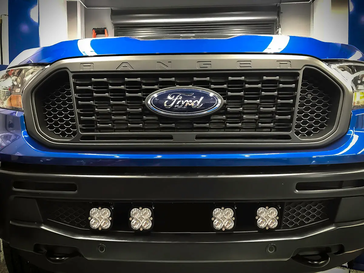 2019-2022 Ford Ranger Lower Bumper Grille Light Kit Squadron Sport Or Pro 1