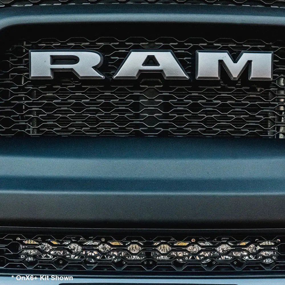 19-24 Dodge Ram S8/Onx6+ 20 Inch Bumper Light Bar Kit - Ram 2019-24 1500 Note Rebel 2