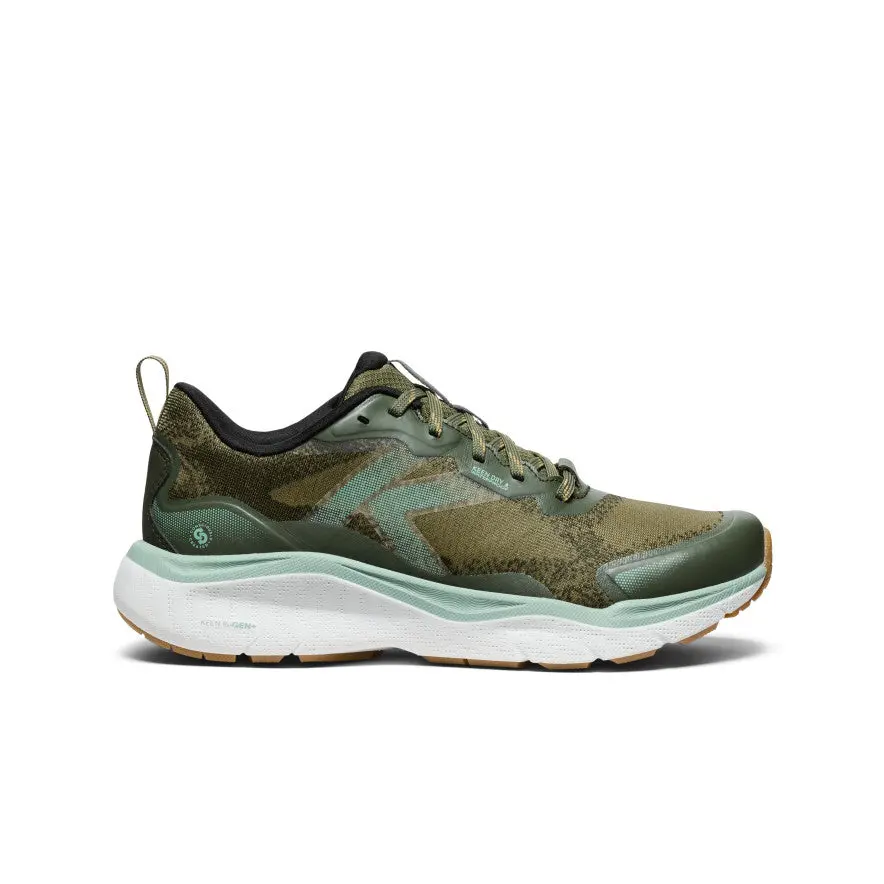 Women's Leiki Waterproof Hiking Shoe  |  Winter Moss/Granite Green 1