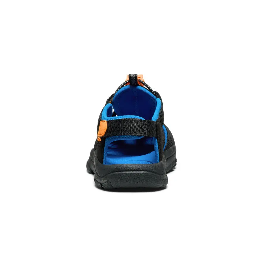 Little Kids' Newport Boundless Sandal | Black/Precious Blue 5