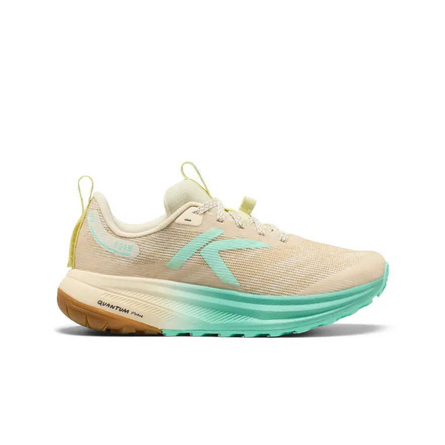 Women's Roam Trail Running Shoe  |  Birch/Cabbage 1