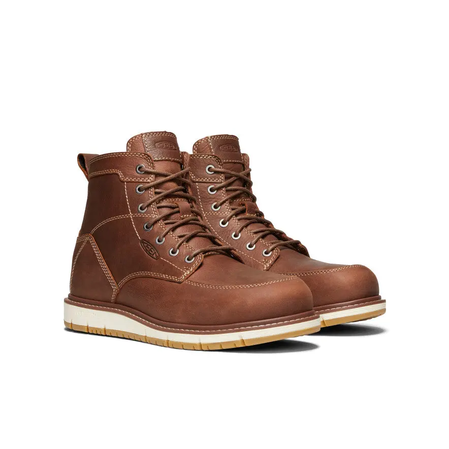 Men's San Jose 6" Boot (Aluminum Toe) | Gingerbread/Gum 2