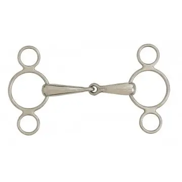 Stainless Steel 2-Ring Elevator Gag 1