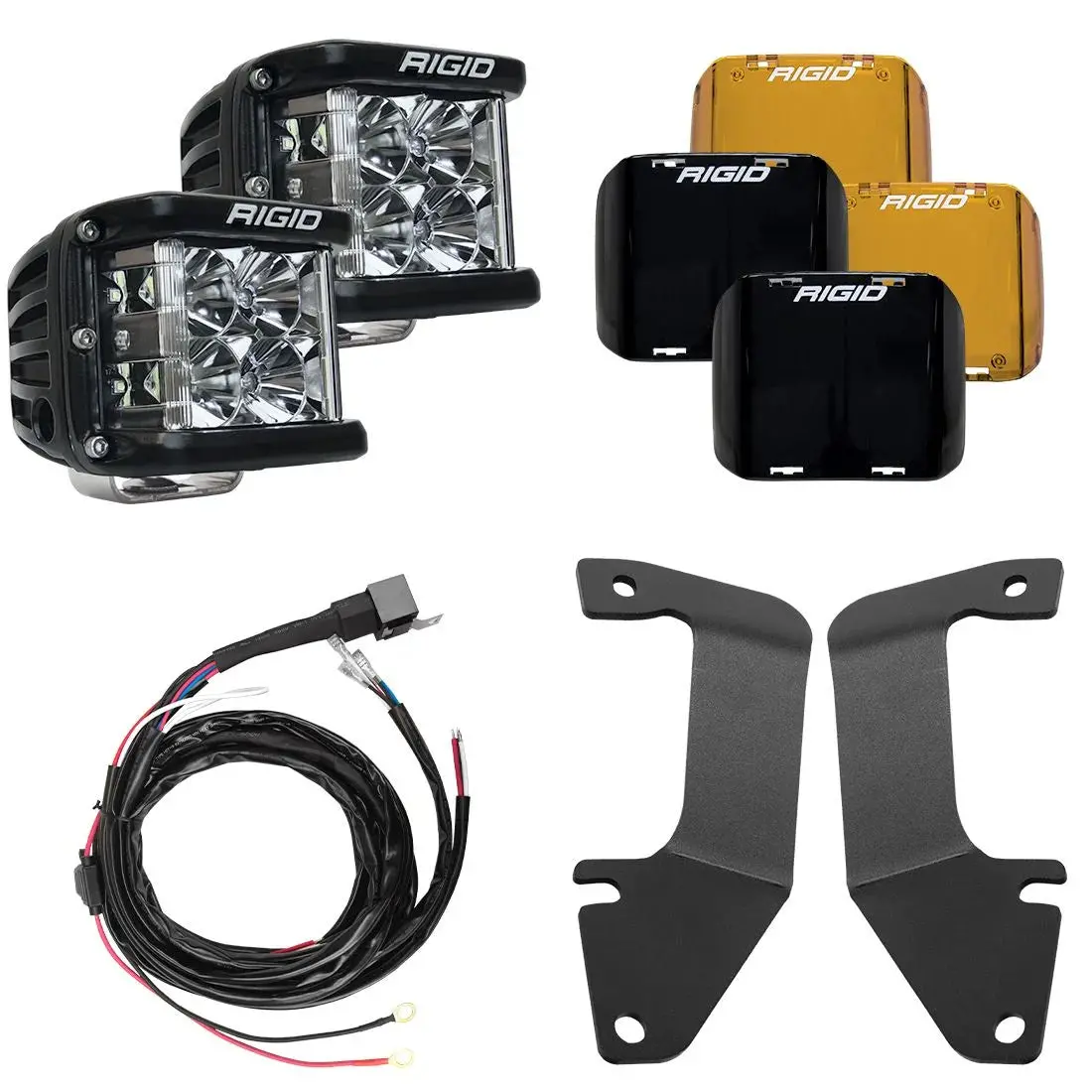 Rigid 2014-2020 Toyota Tundra A-Pillar Light Kit, Includes D-Ss Flood - 46705 1