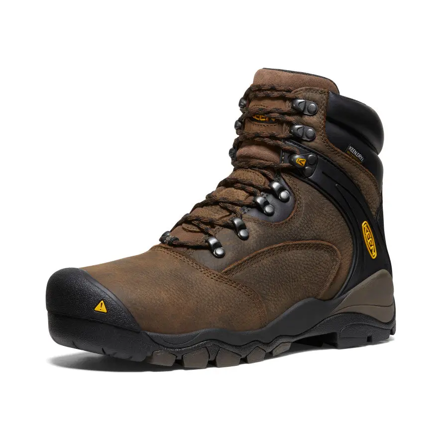 Men's Louisville 6" Waterproof Boot (Steel Toe) | Cascade Brown 3