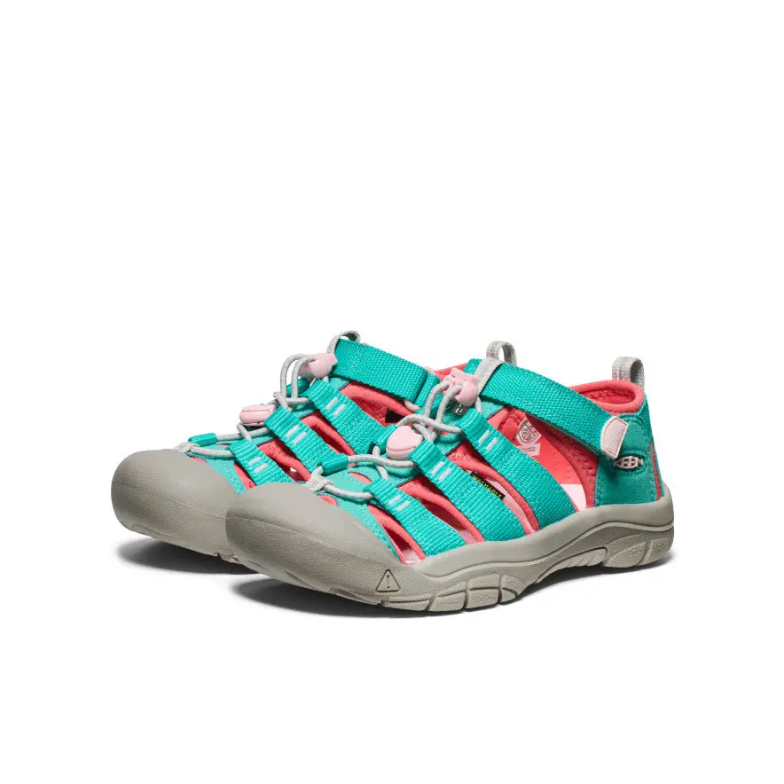 Big Kids' Newport H2 | Bright Aqua/Giggle Pink 2