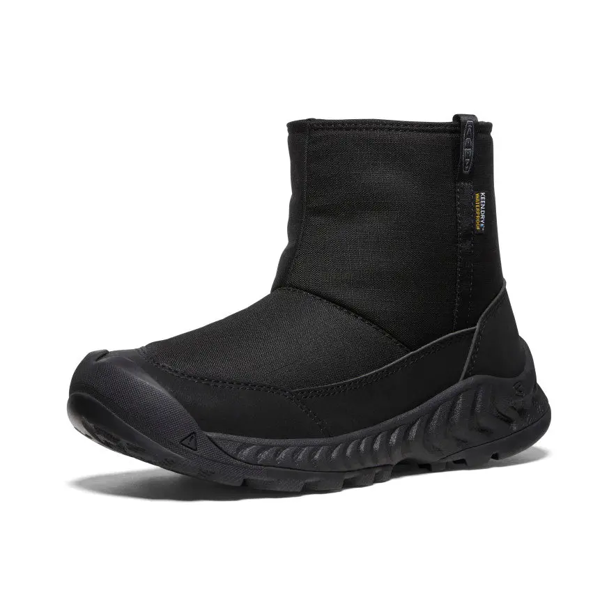 Women's Hood Nxis Waterproof Pull-On | Black/Black 3