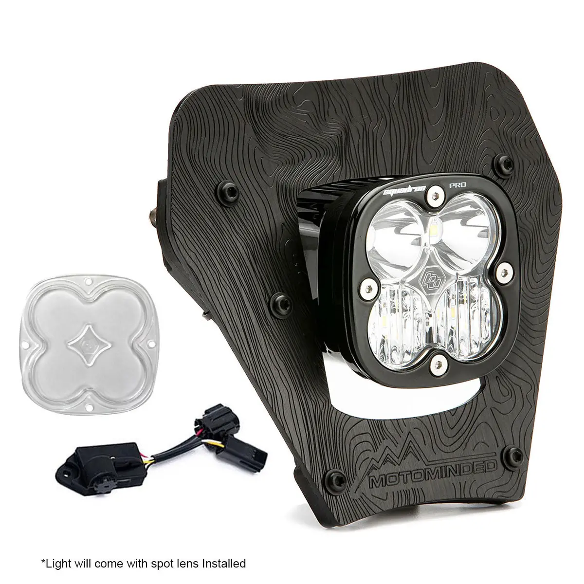 Baja Designs - Ktm Squadron Pro (Dc) Led Headlight Kit W Dimmer - 2024-2025 Ktm Exc-F, Xcf-W, Xc-W 1