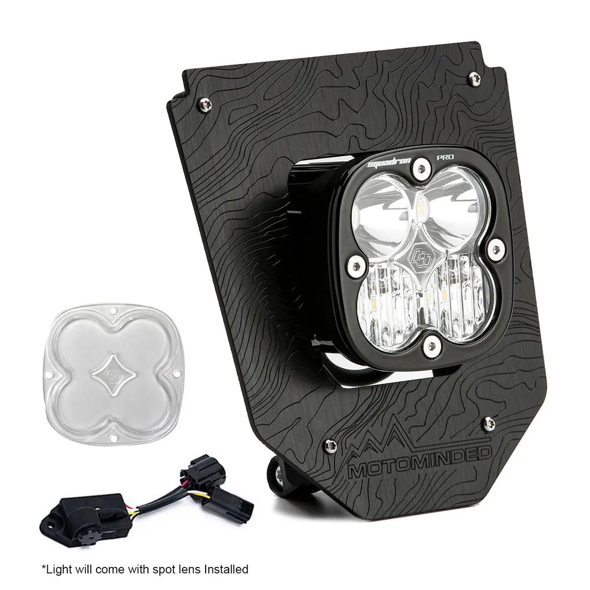 Baja Designs - Husqvarna Squadron Pro (Dc) Led Headlight Kit W Dimmer - 2024-2025 Husqvarna Fe-S, Fe, Te 1