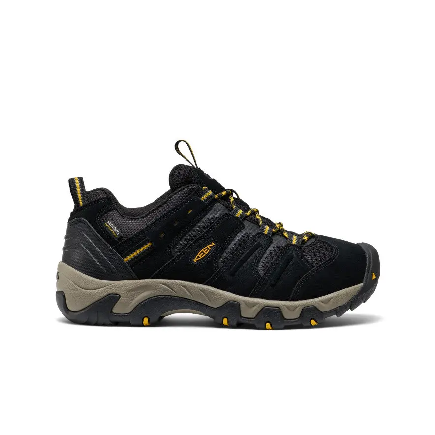 Men's Headout Waterproof Hiking Shoe  |  Black/Lemon Curry 1