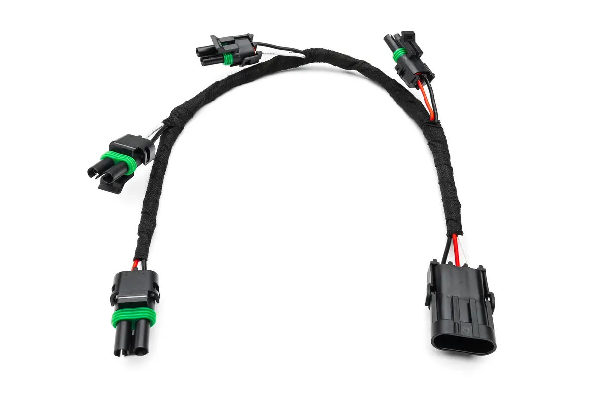 4X 2 Pole Wp Connector Harness Crossover Splitter Add On - Spv Harness System (Works With Many Vehicles, See Details) 1
