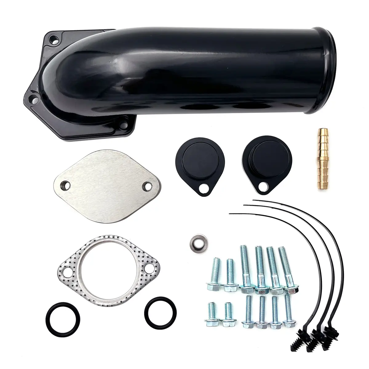 For 2008-2010 6.4L Ford Powerstroke F250 F350 F450 Egr Delete Kit 1