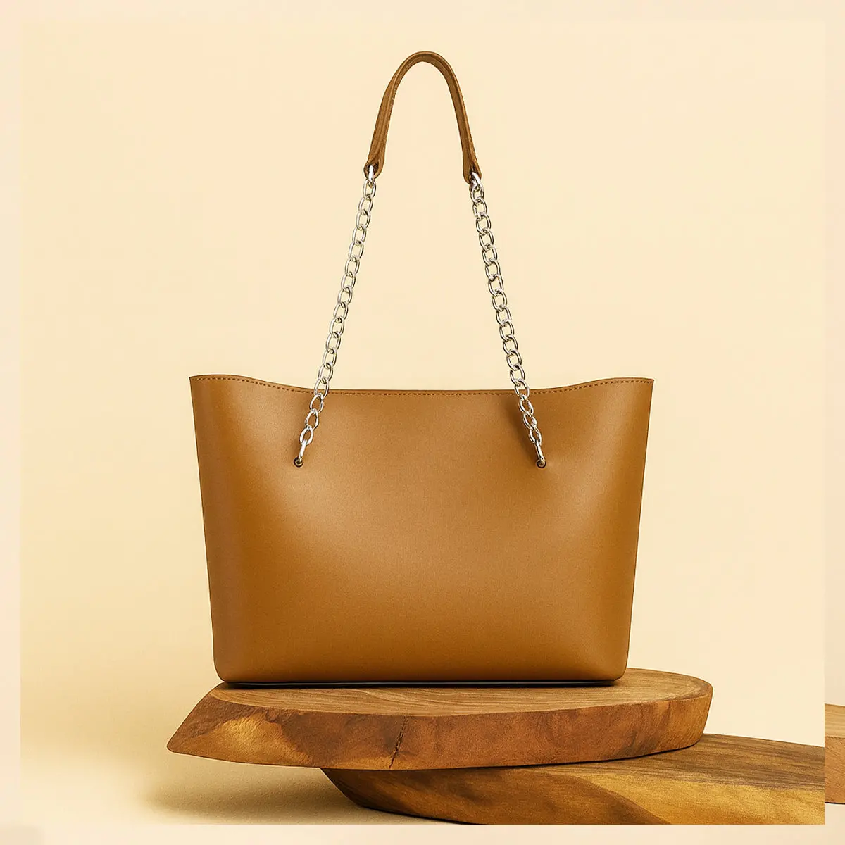 Verona Tote Bag Brown 1