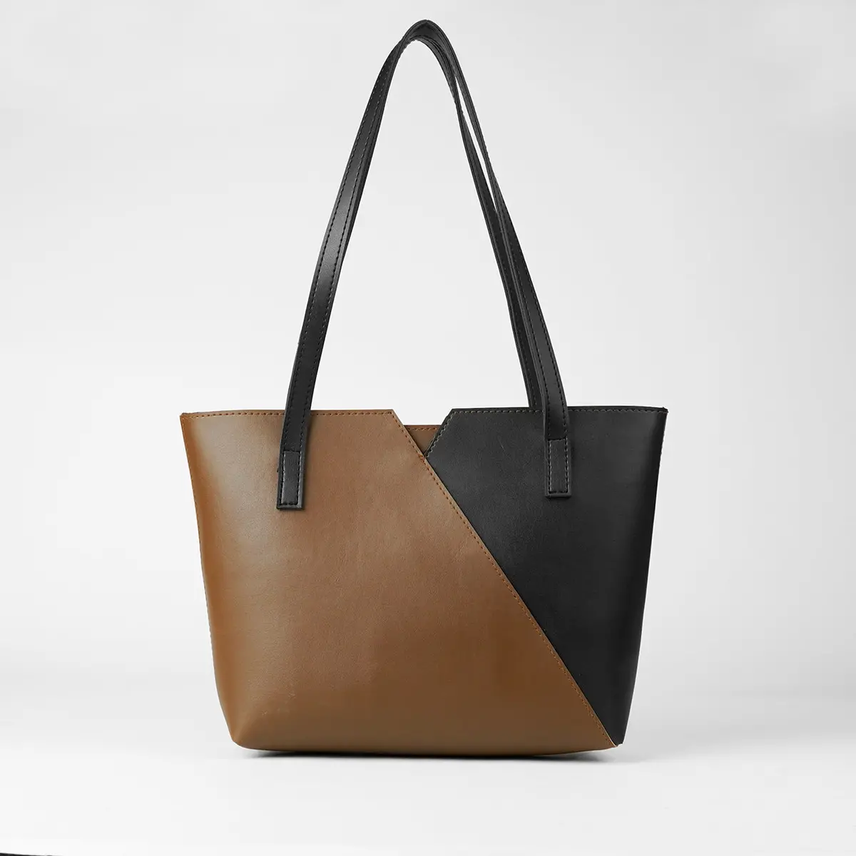 Criss Cross Bag Brown & Black 1