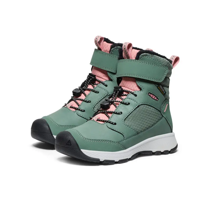 Little Kids' Skua Waterproof Winter Boot | Dark Forest/Rose Elegance 2