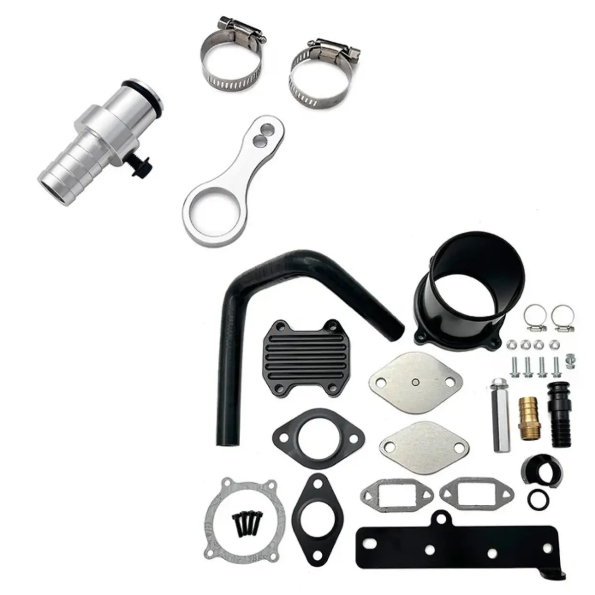 Egr Delete Throttle Valve Coolant Bypass For 6.7 Cummins 2013-2019 Dodge Ram 2500 3500 1