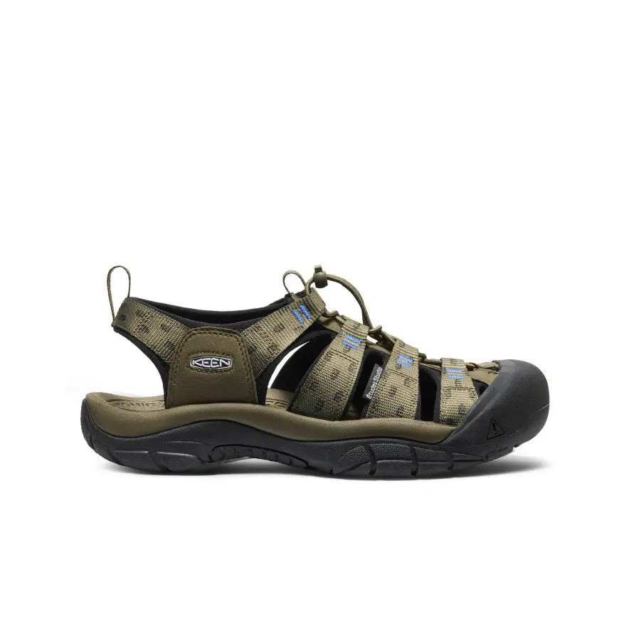 Men's Newport Retro Sandal X Études Studio  |  Etudes Olive 1