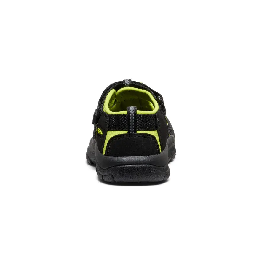 Little Kids' Newport H2 | Black/Lime Green 5