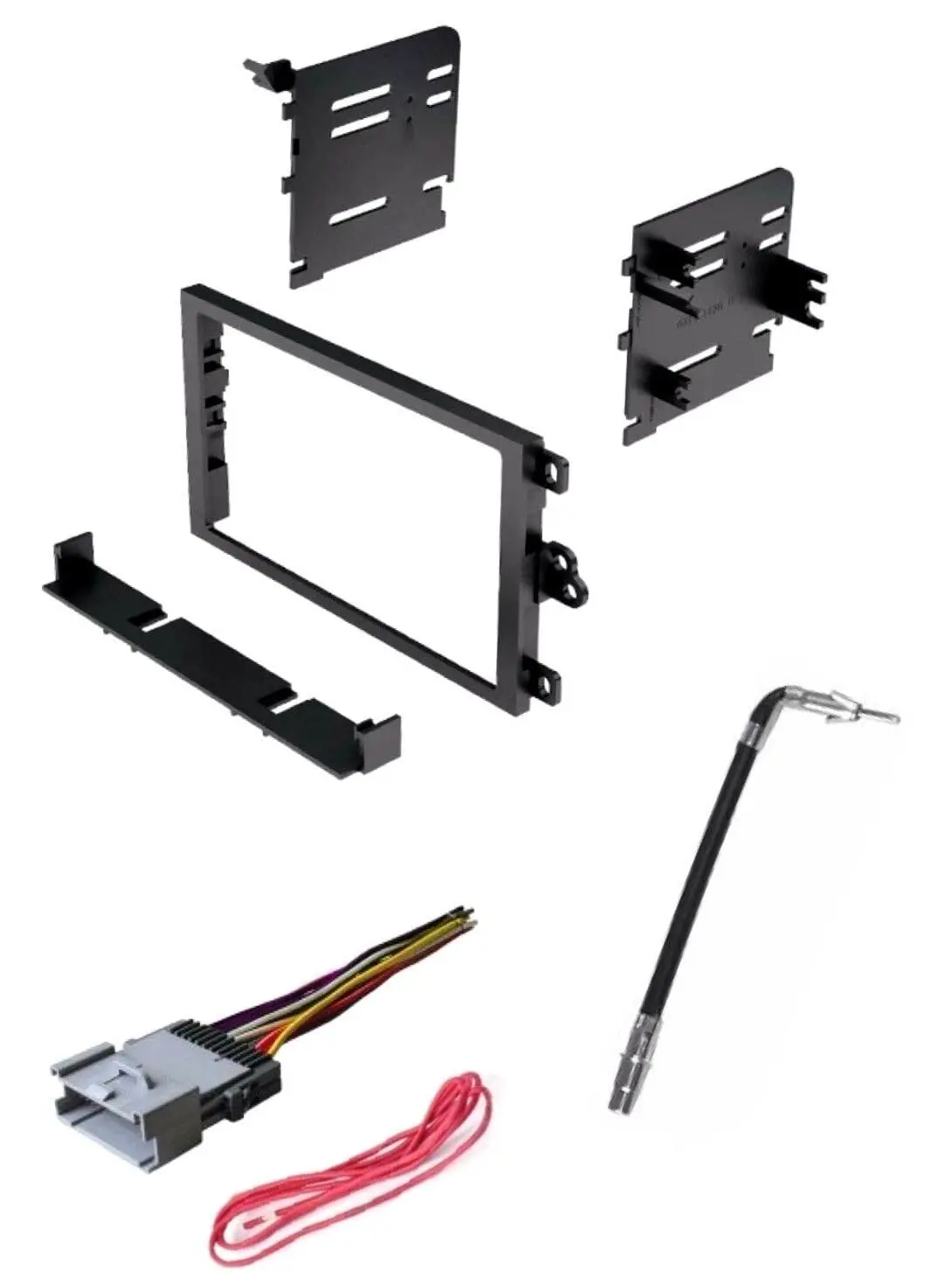Double Din Car Stereo Install Dash Kit For 5.3L Chevrolet Avalanche (2003-2006) 1