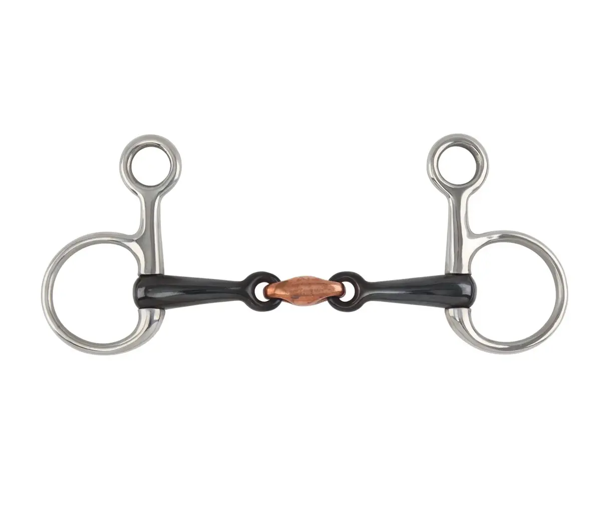 Shires Hanging Cheek Sweet Iron Snaffle Bit 1