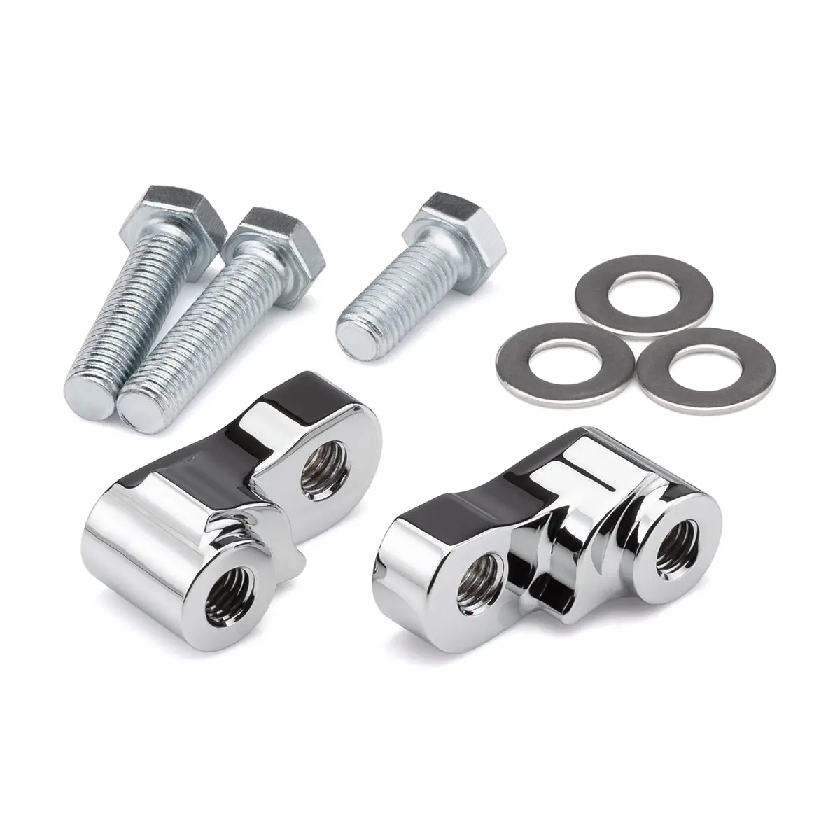 2005-2017 Harley Davidson Sportster 883 1200 Silver Rear Drop Lowering Kit 2
